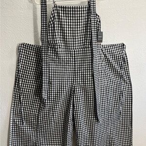 Forever 21 Monochrome Checkered Garment